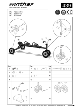 Winther Mini Rutsch Dreirad für drei - 439